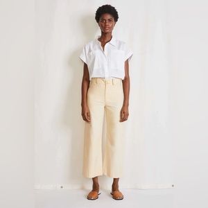 Apiece Apart Merida wide leg pants in Sand